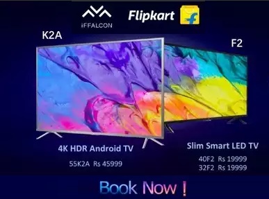 India Desire : Buy iFFALCON TCL LED Smart TV At Rs 13499 on Flipkart Next Sale 24th July @2PM: Price, Features, Specifications